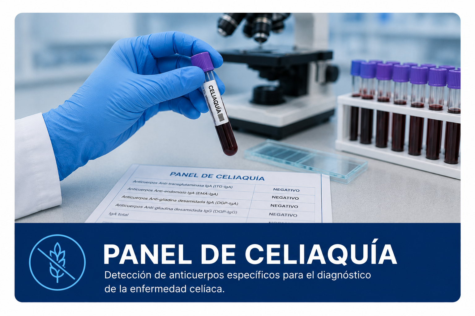 Análisis de celiaquía