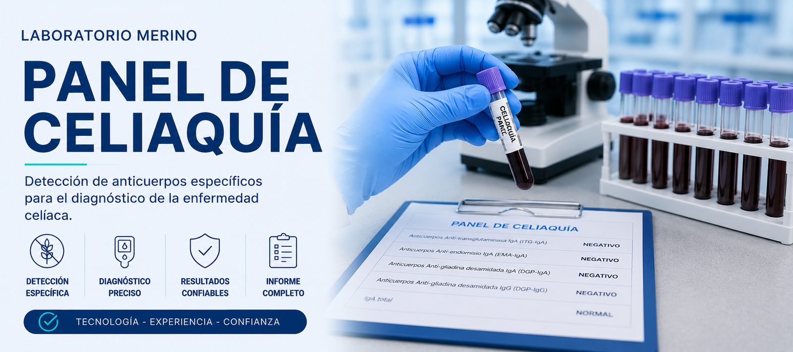 Análisis de celiaquía